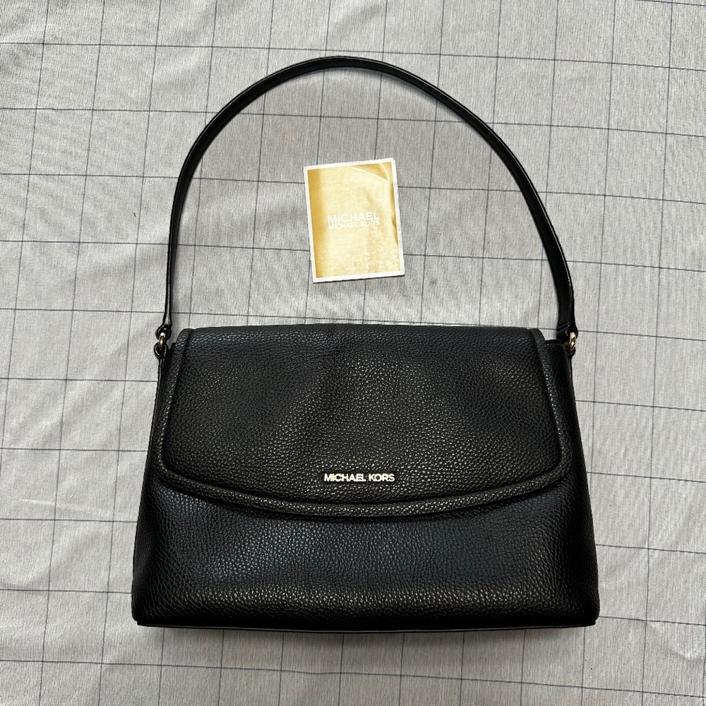 Michael Kors Ida pebble leather medium shoulder bag